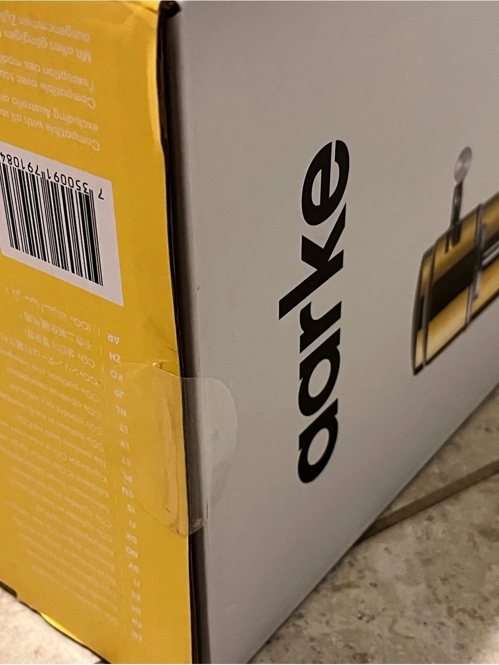 Aarke Carbonator Model AA-C3 Carbonator III 3 NEW $250 GOLD Sparking Water Maker